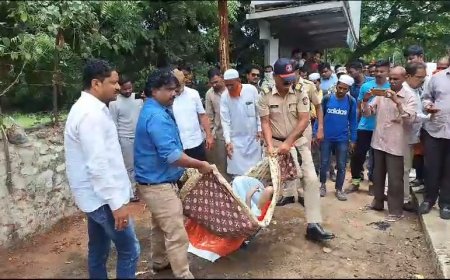 जिल्हाधिकारी कार्यालयासमोर महीलेने स्वतःला जाळून घेतल्याने खळबळ