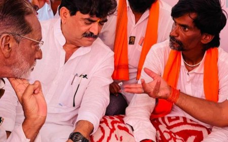 संजय केनेकर यांनी घेतली उपोषणस्थळी भेट, जखमिंचीही केली विचारपूस