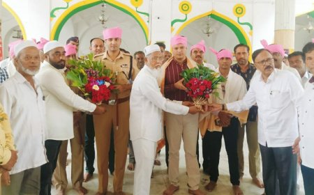 खुलताबाद उर्स... जिल्हाधिकारी व पोलिस अधीक्षक यांनी भेट देऊन केली पाहणी....