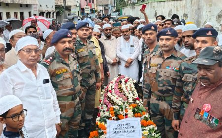 सेवानिवृत्त भारतीय सेना अधिकारी फतेह मोहंमद यांचे निधन, सेनेने दिली सलामी