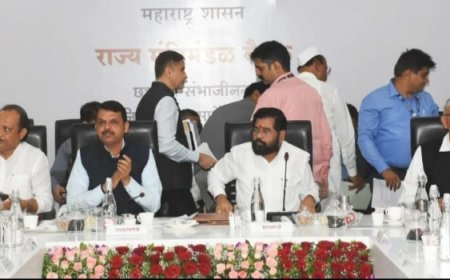मंत्रीमंडळ बैठकीत 46 हजार कोटींहून अधिक विकास कामांना मंजुरी... मुख्यमंत्री एकनाथ शिंदे यांची घोषणा