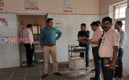 नेत्र रुग्णालयाची रिक्त इमारत कॅन्सर रुग्णालयास हस्तांतरित करण्याचे जिल्हाधिकारी यांची कार्यवाही