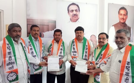 राष्ट्रवादी काँग्रेसच्या जिल्हा महासचिव पदी सलिकोद्दीन चिश्ति