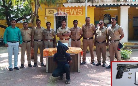 गावठी कट्यासह जिवंत काडतुस बाळगणारा सराईत गुन्हेगार जेरबंद