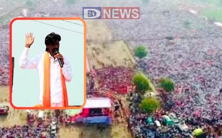 आंतरवालीत रेकाॅर्डतोड सभा, मनोज जरांगे पाटील यांचे सरकारवर गंभीर आरोप, दहा दिवसांचा अल्टिमेटम