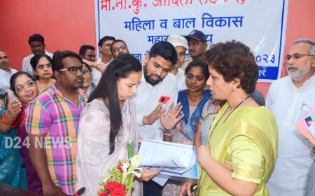 महिला सक्षमीकरण करण्यासाठी योजनेची अंमलबजावणी करण्यासाठी मंत्री आदिती तटकरे यांना निवेदन