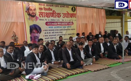 मराठा आरक्षण देता येत नसेल तर समान नागरी कायद्याची अंमलबजावणी करा, वकील बांधवांची मागणी