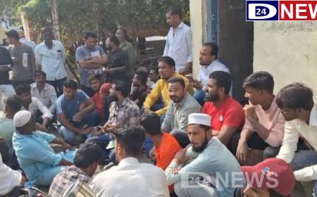 नारेगावाच्या नागरिकांच्या ठिय्या आंदोलनानंतर महावितरणने बदलली डिपी