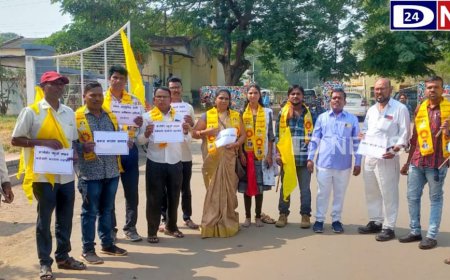 अनूसूचित जाती आरक्षणाचे अबकड वर्गीकरण करण्याच्या मागणीसाठी केली निदर्शने