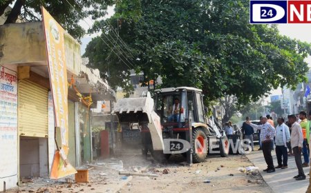 राजीव गांधी मैदान लगतचे अतिक्रमण जमिनदोस्त