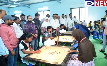 महापालिकेच्या वर्धापनदिन दिनानिमित्त विद्यार्थ्यांच्या आंतरशालेय कॅरम स्पर्धा थाटात