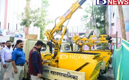 आता मनपाच्या प्रत्येक  झोन कार्यालयाला डिसल्टींग मशिन