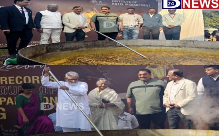 एमजीएम हाॅटेल मॅनेजमेंट महाविद्यालयाची आशिया बुक ऑफ रेकॉर्डसमध्ये नोंद