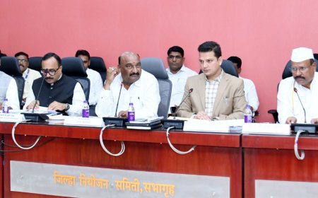 अब्दीमंडी जमीन प्रकरणावरून जिल्हा नियोजन समितीच्या बैठकीत रनकंदन, लोकप्रतिनिधी अक्रामक