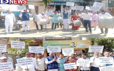 ब्राह्मण समाजाचे महामंडळ स्थापन झाले नाही तर नोटाला मतदान करणार, ढोल बजाओ आंदोलनात इशारा