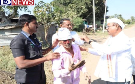 मंत्री अब्दुल सत्तार यांनी आपला ताफा रोखून अपघातग्रस्त जखमींच्या मदतीला धावून आले