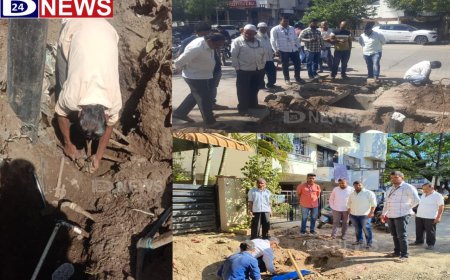 सिडको भागातील 19 अनधिकृत नळ खंडित...!