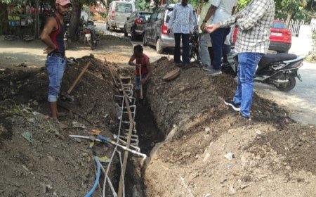 शहरात विविध ठिकाणी 74 अनधिकृत नळ खंडित