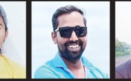 हायवाने तीन बहिण भावंडांना चिरडल्याने कुटुंबावर आघात, बहिणीचे नोकरीचे स्वप्न अर्धवट