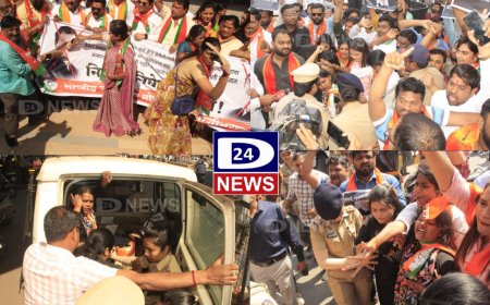 महाविकास आघाडीचे युवा आणि भाजपात राडा, पोलिसांनी कार्यकर्त्यांना घेतले ताब्यात