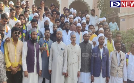 मौलाना सलमान अजहरी यांच्या सुटकेच्या मागणीसाठी धर्मगुरुसहीत वंचित रस्त्यावर