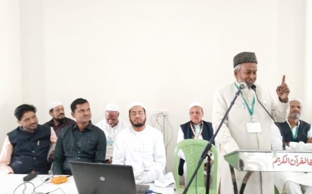 पवित्र हज यात्रेसाठी जाणाऱ्या यात्रेकरूंनी देशासाठी प्रार्थना करावी - मौलाना नसिमोद्दीन मिफ्ताई