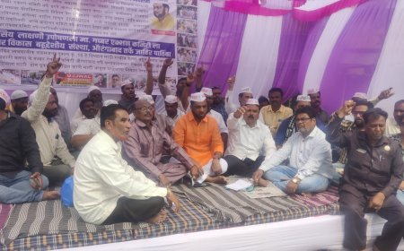 पाण्यासाठी गब्बर एक्शन कमेटी एक्शन मोडमध्ये, जलदगतीने काम पूर्ण करण्याच्या मागणीसाठी आंदोलन