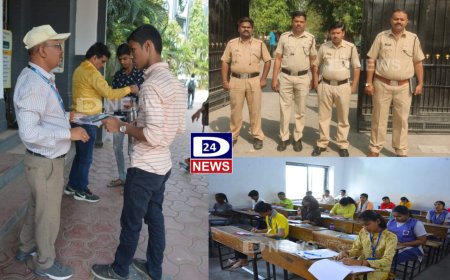 आजपासून दहावीची परीक्षा सुरू, 1 लाख 86 हजार 814 विद्यार्थी देणार परीक्षा... पोलिसांचा बंदोबस्त