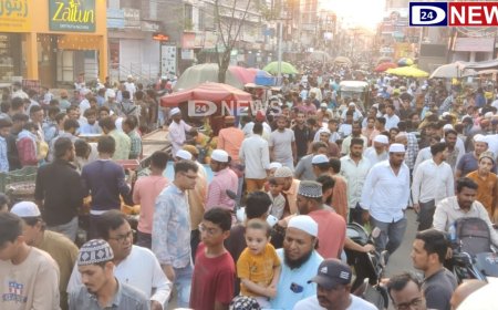 इफ्तार खरेदीसाठी बाजारपेठेत गर्दी, फळे, थंड पेय, नवीन डिशेस