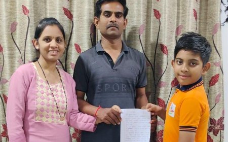 "मम्मी पप्पा मतदान करा" 14 हजार शालेय विद्यार्थ्यांचे पत्र