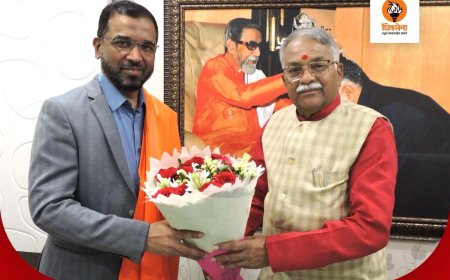 शिवसेनेने डॉ.शोएब हाश्मी यांना दिली मोठी जबाबदारी, लोकसभा निवडणुकीत होईल फायदा...!