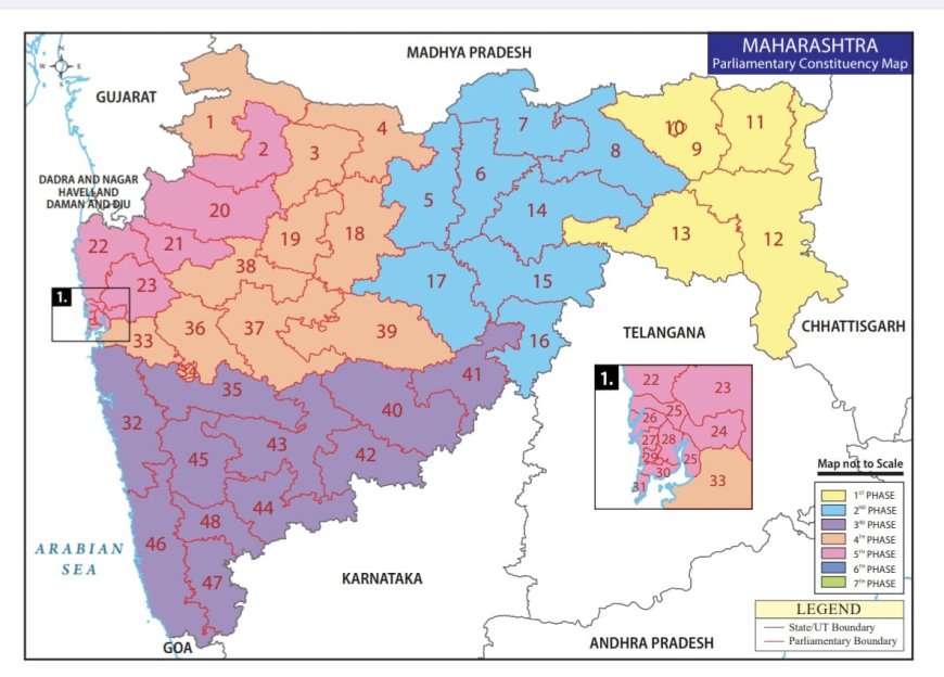 देशात लोकसभेच्या 543 जागेसाठी सात टप्प्यात निवडणूक, आदर्श आचारसंहिता लागू