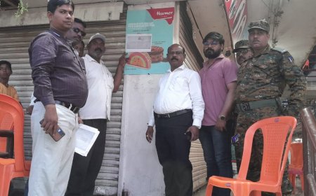 सील केलेल्या मालमत्ता धारकाविरुध्द सिटी चौक पोलिस ठाण्यात गुन्हा दाखल