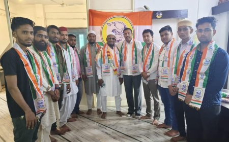 अनेक मुस्लिम कार्यकर्त्यांचा राष्ट्रवादीत प्रवेश...!