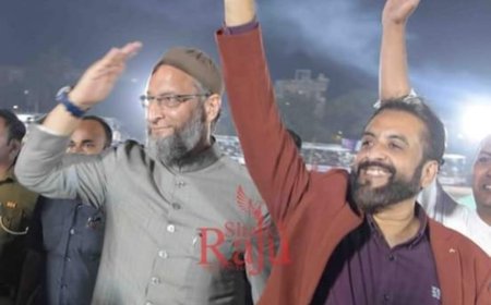 खासदार असदोद्दीन ओवेसी शहरात, घेतली धर्मगुरुंसोबत बैठक