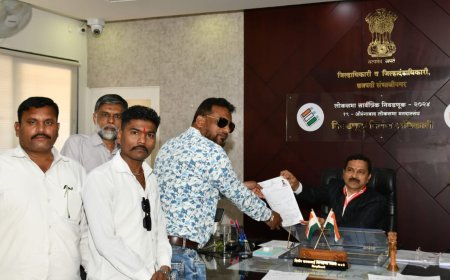 संदीपान भुमरे, विनोद पाटील यांनी घेतला उमेदवारी अर्ज, आज सहा उमेदवारांचे अर्ज दाखल