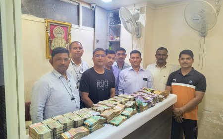 मतदानाच्या अगोदर 39 लाखांची रोख रक्कम पकडल्याने खळबळ