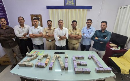 50 लाख रुपये रोख रक्कम जप्त, दोन जणांवर गुन्हा दाखल