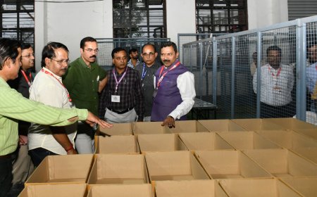 औरंगाबाद लोकसभा मतदारसंघ मतमोजणीसाठी सज्ज...!