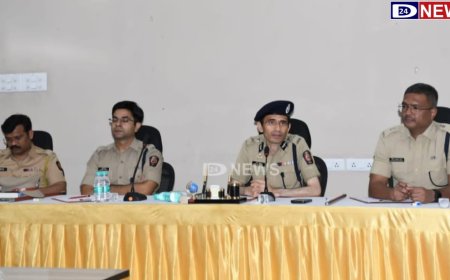 नक्षलवाद्यांना धडकी भरवणारे डॅशिंग अधिकारी पोलिस आयुक्त संदीप पाटील रुजू