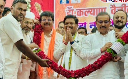 अंबडमध्ये खासदार डॉ.कल्याण काळे यांचा केला भव्य नागरी सत्कार