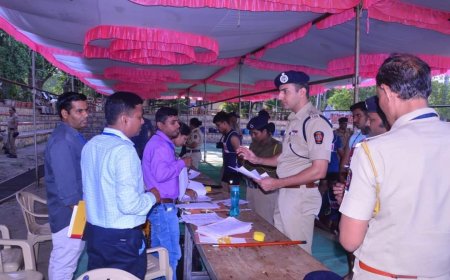 पोलीस भरतीत 812 उमेदवारांची दांडी, उमेदवारांना रेल्वेस्टेशन, बसस्थानकात काढावी लागली रात्र...!