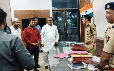 दौलताबाद प्रकरणात काँग्रेस नेत्यांनी घेतली पोलिस आयुक्तांची भेट