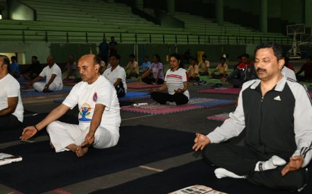 आंतरराष्ट्रीय योग दिवस जीवनशैली म्हणून "योगा"चा अंगिकार करावा - जिल्हाधिकारी दिलीप स्वामी
