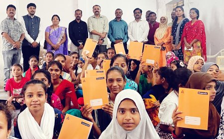 शाहू महाराज जयंती व अँटी ड्रग डे निमित्त अधिक्षक सचिन पाटीलांनी विद्यार्थ्यांना दिला मोलाचा सल्ला