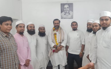 नामांतराच्या कायदेशीर लढ्यात धर्मगुरुंचा हिशाम उस्मानी यांना पाठिंबा...!