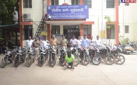 मोटारसायकल चोरणारा सराईत आरोपिस मुकुंदवाडी विशेष पथकाने केली अटक