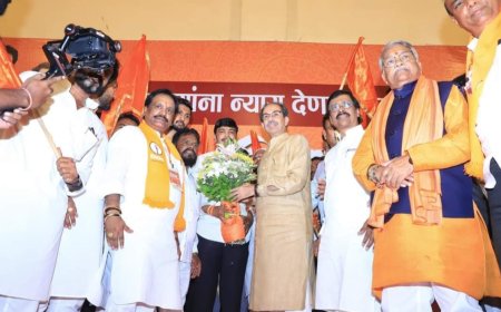 विधानसभेची लढाई महाराष्ट्राच्या अस्मितेची आहे, ठाकरेंनी शिवसंकल्प मेळाव्यात फुंकले निवडणुकीचे रणशिंग...!