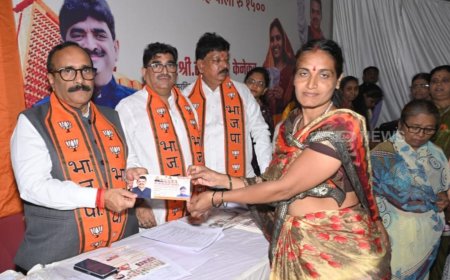 लाडकी बहीण योजनेला मिळतोय चांगला प्रतिसाद, भाजपाने सुरू केले शहरात कॅम्प