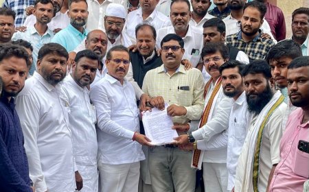 अंबड येथील सकल मुस्लिम बांधवांच्या वतीने तहसीलदारांमार्फत राज्यपालांना निवेदन